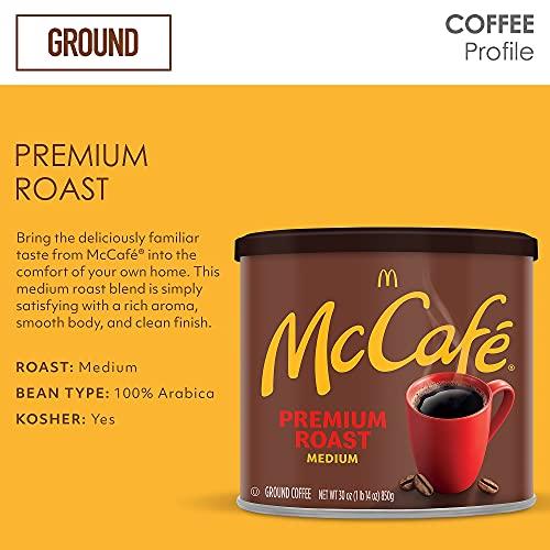 McCafe McDonalds McCafe Premium Roast Medium Ground Coffee 850g