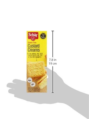 Schr Schr Gluten Free Custard Creams, 125 g