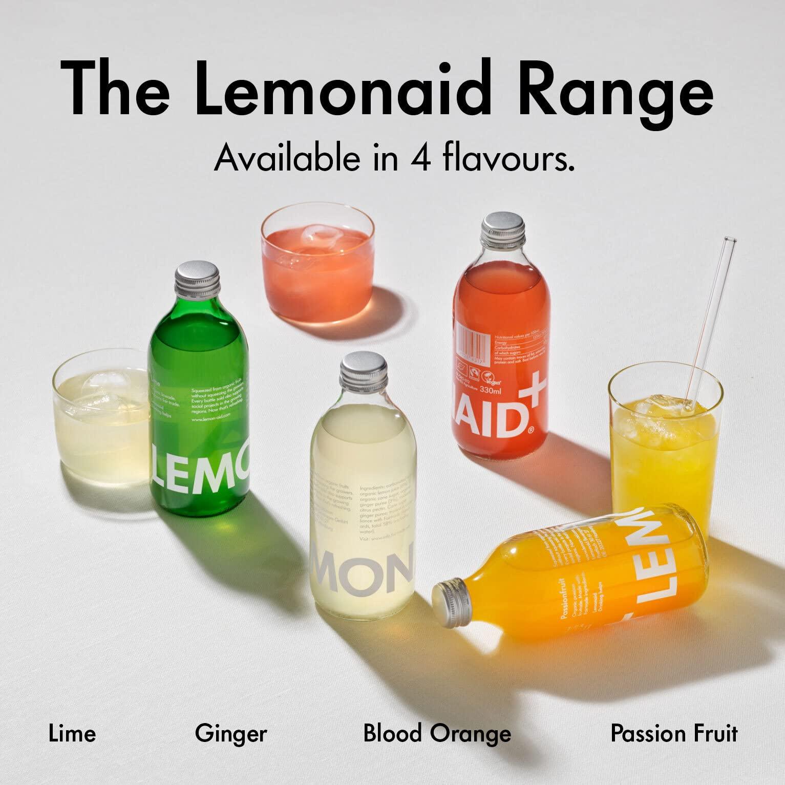 Lemonaid Lemonaid Sparkling Soft Drink: Lime - 12 x 330ml