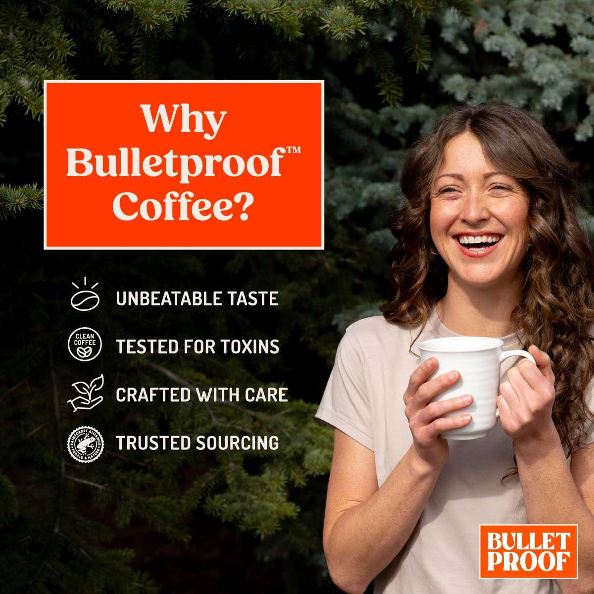 Bulletproof Bullet Proof Ground Upgraded Coffee, 340 g
