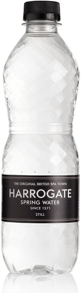 Saras Flavours of Asia Harrogate Still Spring Water | The Original British Water | Balanced Mineral Content | 500ml | Pack of 24