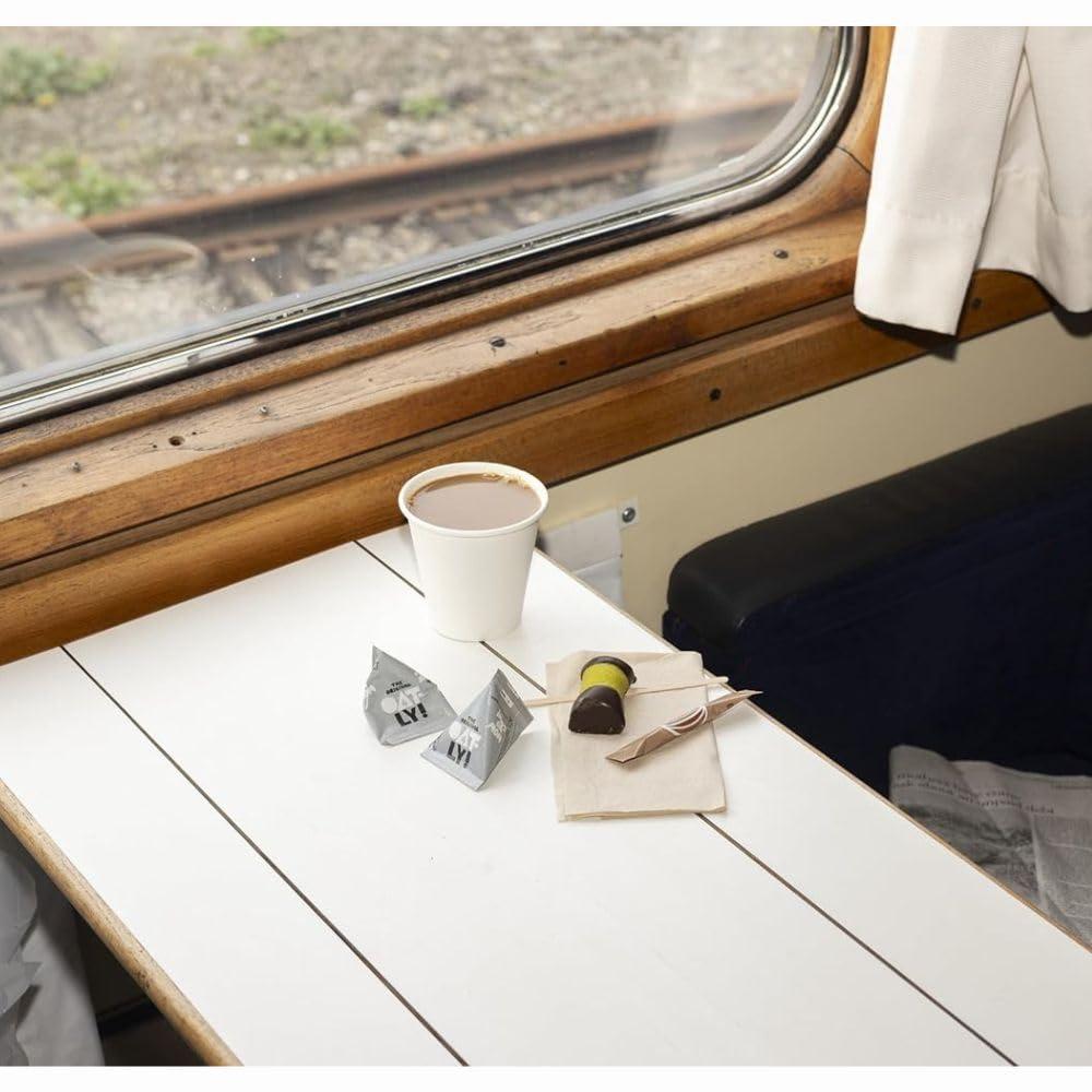 Welari Long Life Single Serve 20ml (Pack of 100) - Non Dairy & Vegan- Tea Coffee Whitener, UHT Milk Alternative Drink with Welari Thank You Card | (100pack)