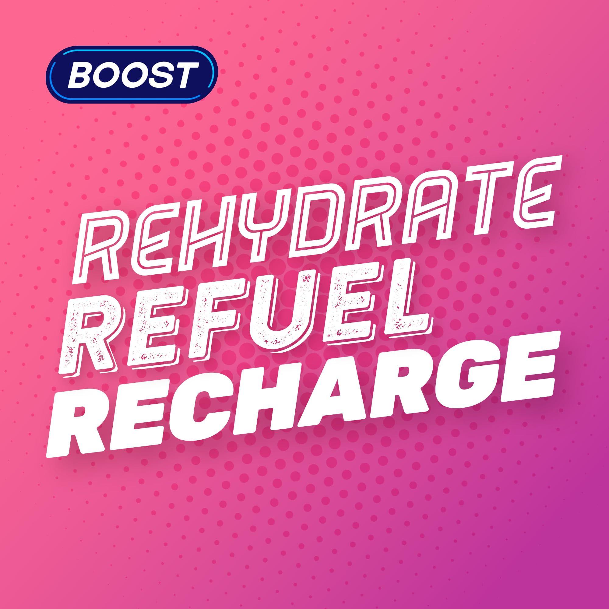 Boost Boost Sports Drinks Mixed Berry 12 Isotonic Drink with Vitamin B12 and B6 Electrolyte Drink Maximum Hydration Drinks Low Calorie Vegan Adult Soft Drinks Multipacks 12x500ml