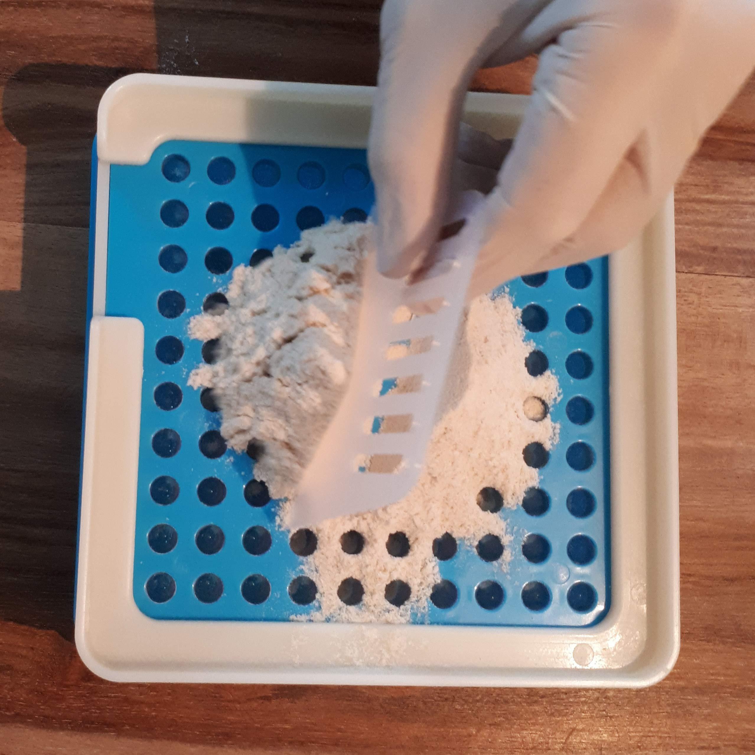 foodfrog Capsule Filler Size 2 Space for 100 Capsules Includes Instructions in German + Video Capsule Filler Machine Empty Capsules to Fill Yourself Manual (Size 2)