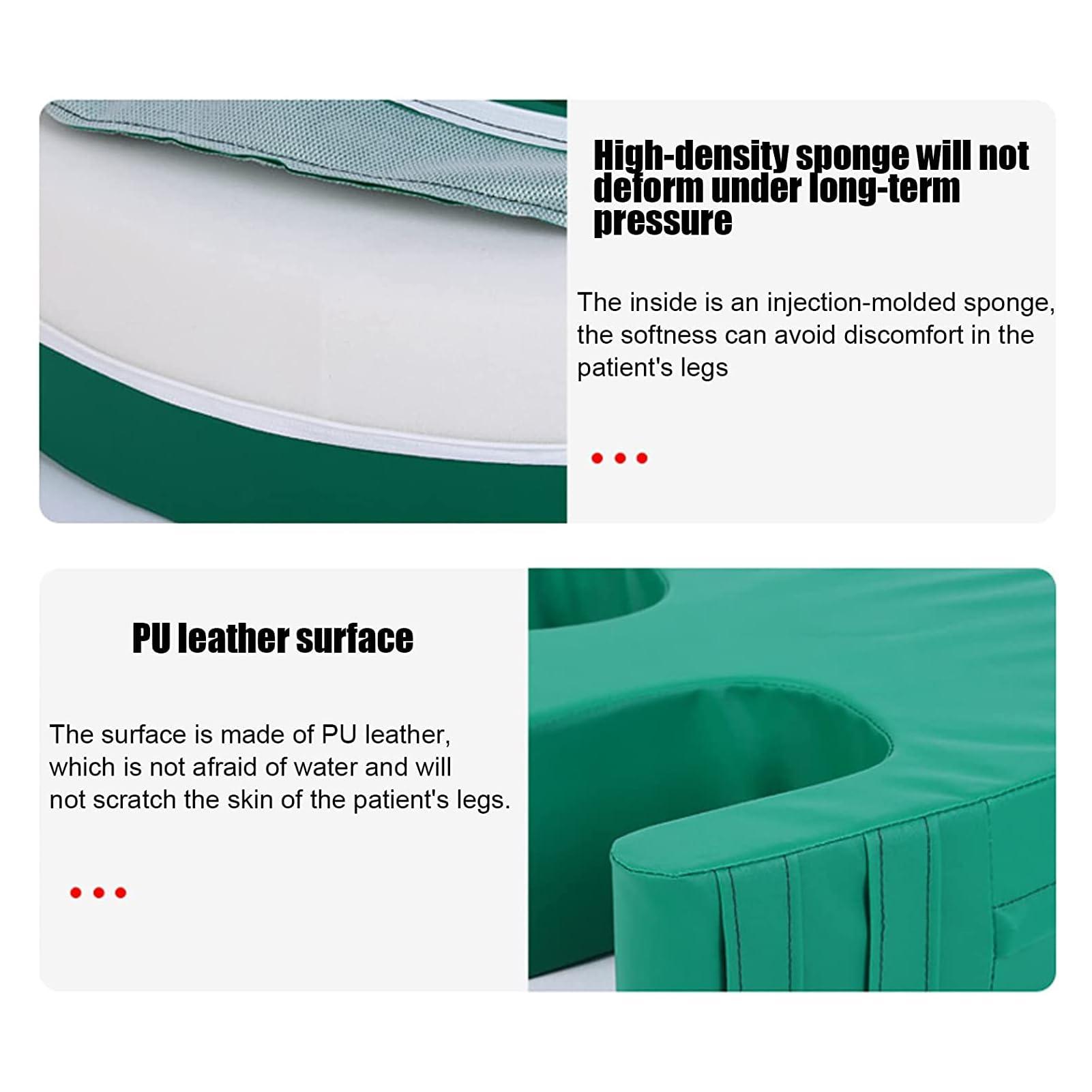 RNNTK RNNTK Patient Turning Device,Bed Turn Over Cushion,Elderly Bed Turnover,U Shaped Turning Device,Turning Pillow Help to Turn Over in Bed,Bedridden Patient Turning Equipment 13cm Thick (Green)