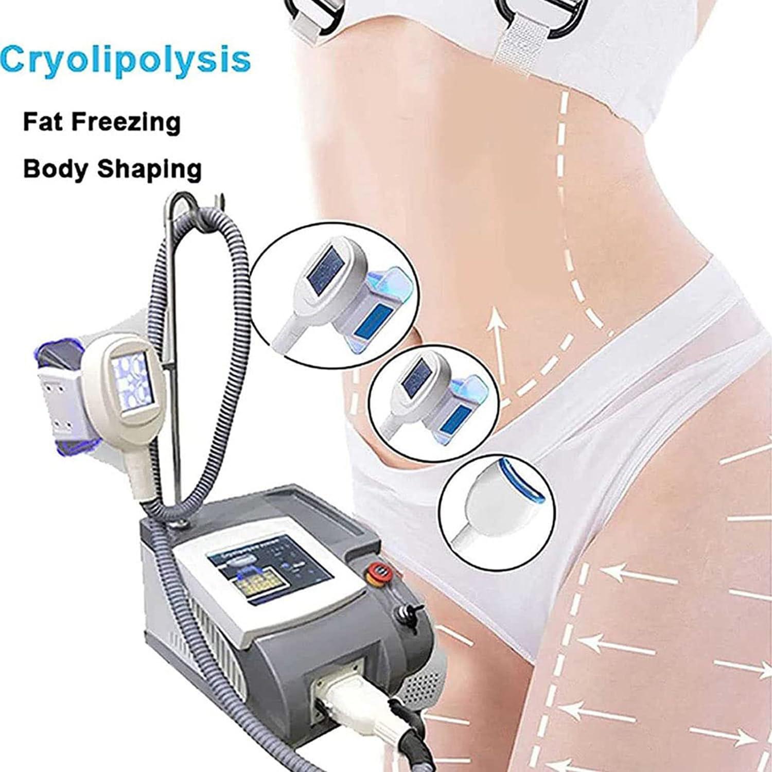 LZDOYY LZDOYY Cryolipolysis Machine Fat Freezing Machine Fat Freezing Treatment Freezing Lipolysis Machine Fat Freezing Slimming Beauty Machine To Lose Weight Burn Fat Slimming Body Sculpting,220V