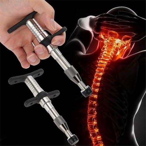 HEAXIY HEAXIY Manual Chiropractic Adjusting Tool, Chiropractic Spine Adjusting Corrector Tool, Back Massage Care Tool for Scoliosis Thoracic Spond