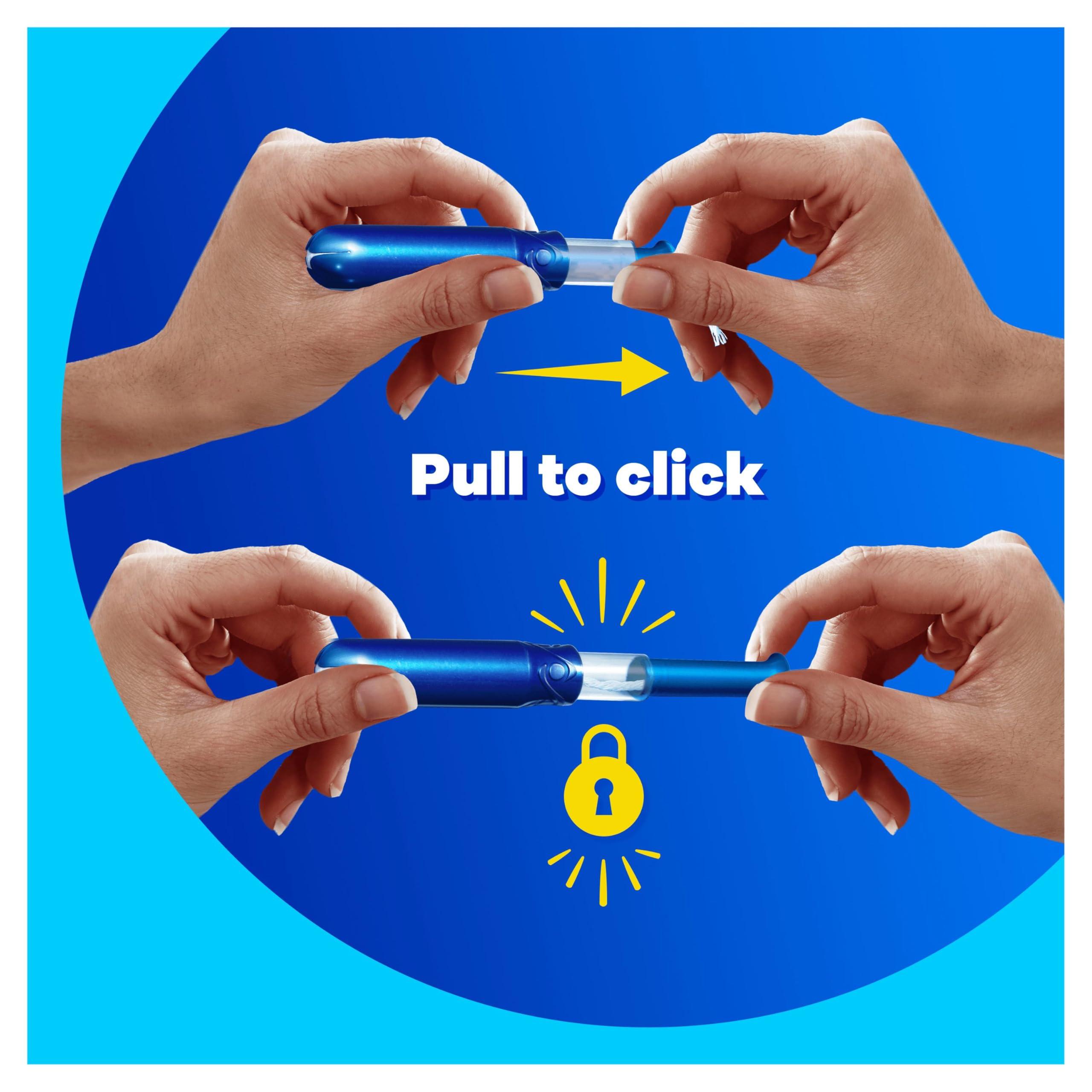 Tampax Tampax Compak Pearl Tampons, Super With Applicator, 64 Tampons (16 x 4 Packs), Leak Protection And Discretion