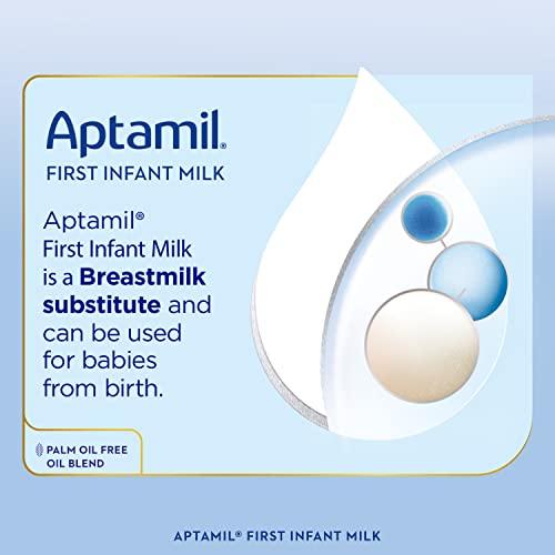 Aptamil Aptamil 1 First Baby Milk Powder, From Birth, 800g (Pack of 6)