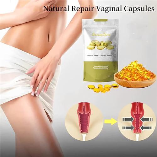 KeyoGoS Aafq Natural Repair Capsules,Aafq Capsules for Women, Aafq Detox Repair, Itch Detox Slimming Products, Natural Detox Viginal Gel, Revert to Tight and Tender State (4 Bags)