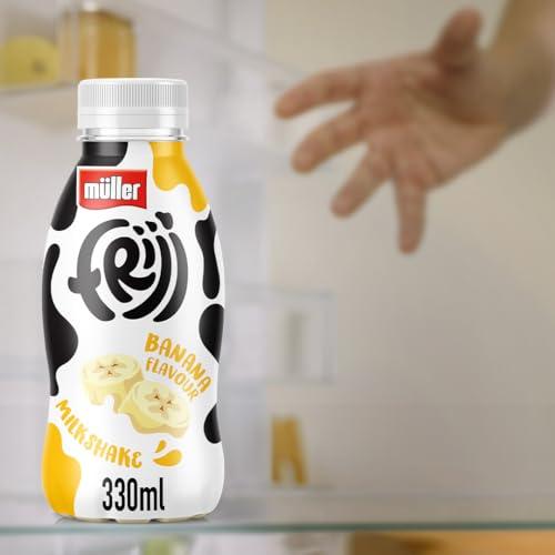 FRijj Muller FRijj Banana Milkshake 330ml (12 Pack)