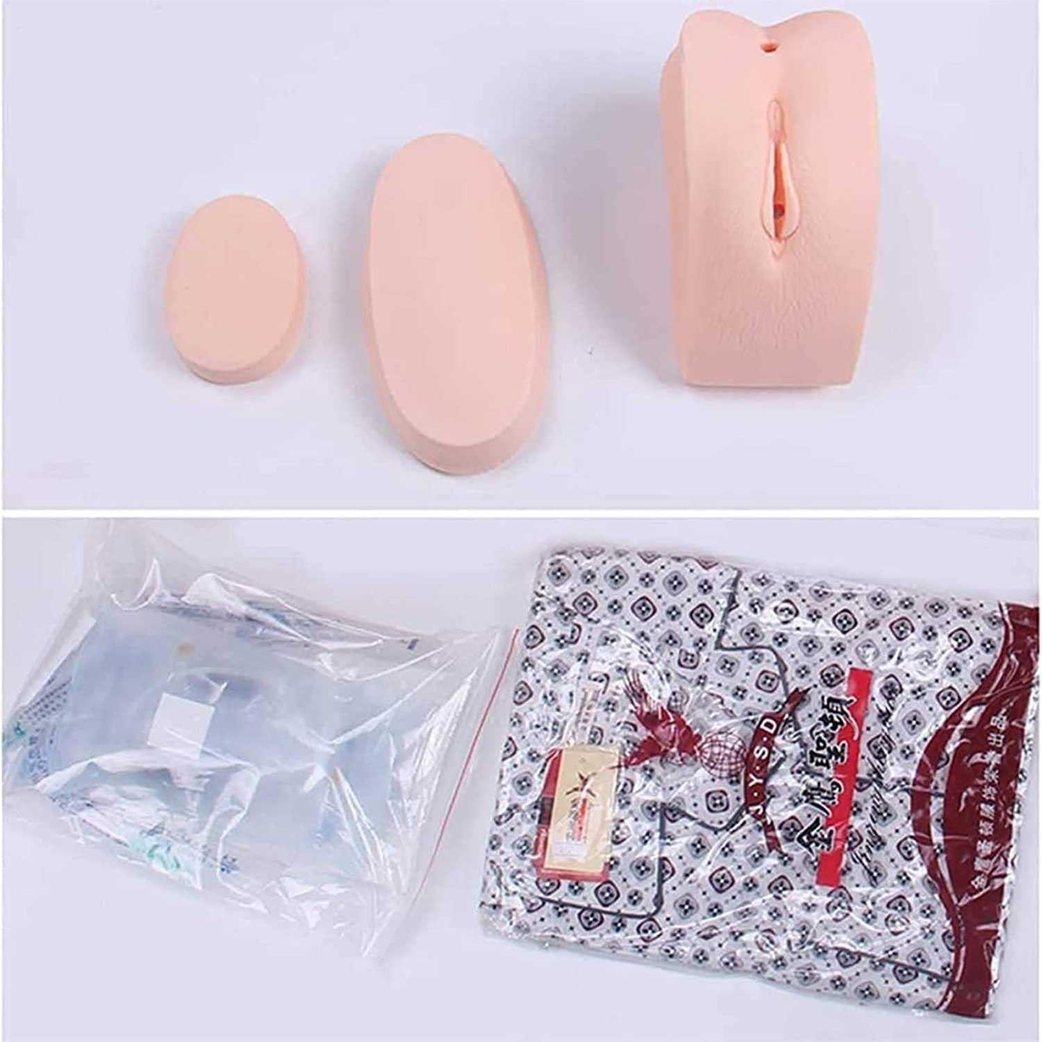 FOVIGUO FOVIGUO Geriatric Patient Care Manikin, Patient Care Manikin with Arm Blood Pressure Measurement for Nursing Medical Training Teaching Medical Supplies