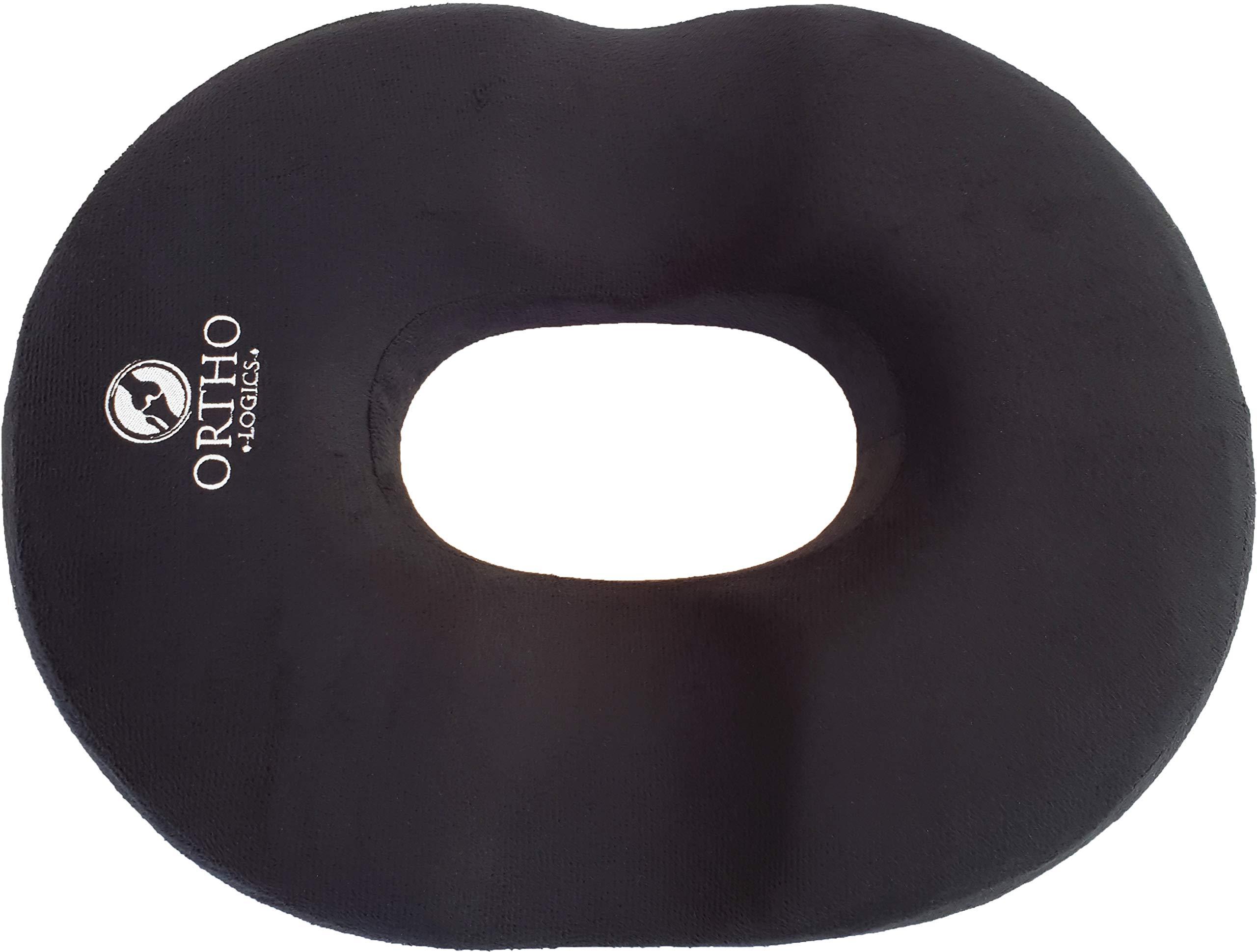 ORTHOLOGICS ORTHOLOGICS Memory Foam Ring Doughnut Donut Cushion Seat Piles Haemorrhoids Pregnancy Support Pillow Coccyx Pain, Suitable For Wheelchair, Car Seat, Home Or Office OL15
