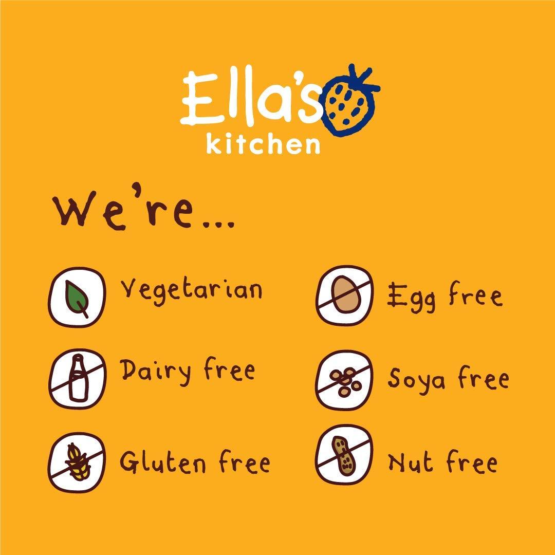 Ella's Kitchen Ella's Kitchen Organic Stage 1 Mixed Variety Pack, Weaning 4+ Months Baby Food - Pack of 11 x 120g Pouches