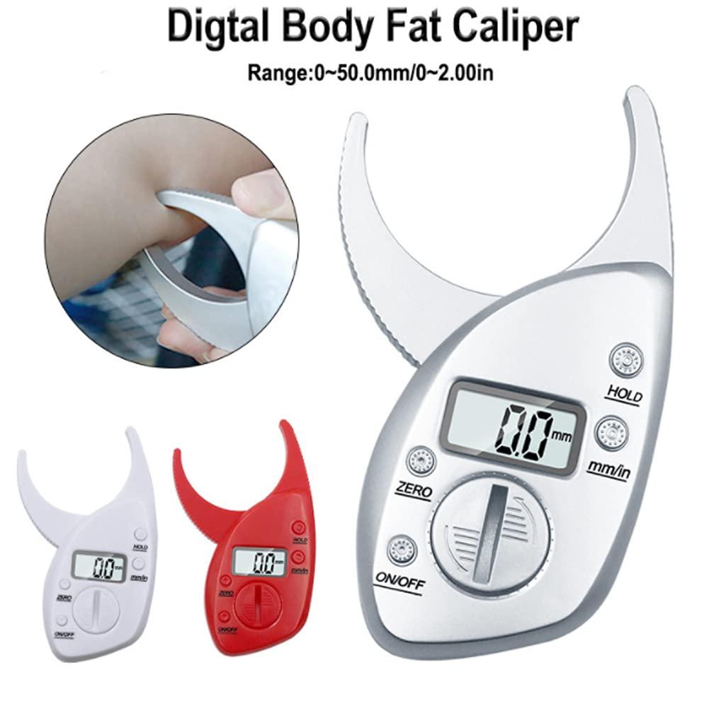 BYYLECL BYYLECL Digital Body Fat Caliper, Skin Muscle Tester Digital Display Lcd Body Fat Caliper Analyzer Fitness Muscle Measure Tool