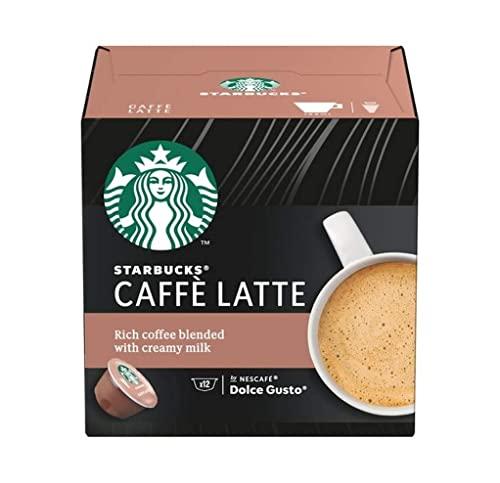 Dolce Gusto Starbucks Caffe Latte by Nescafe Dolce Gusto Coffee Pods (Pack of 3 boxes)