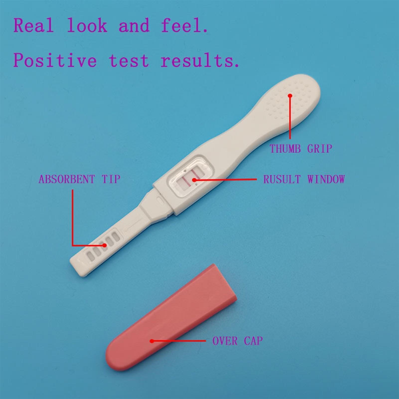 szaluyk Prank Pregnancy Test | Fake Pregnancy Test Positive | 2pcs False Positive Pregnancy Solution | False Pregnancy Test Turns Positive for April Fool's Day, Prank Pregnancy,
