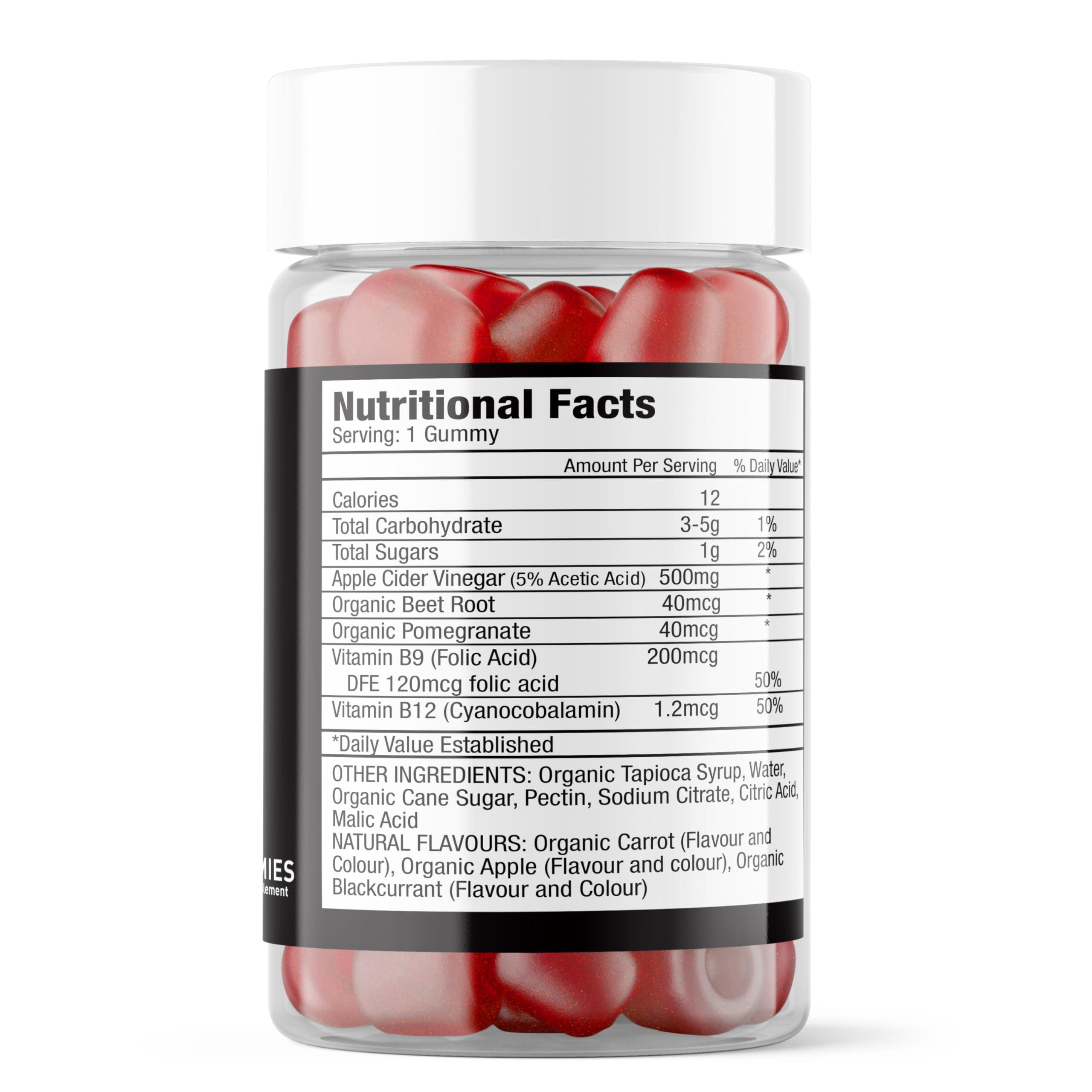 SUPPLEMENT PARADISE Animale Male Enhancement Gummies - 1 Month Supply