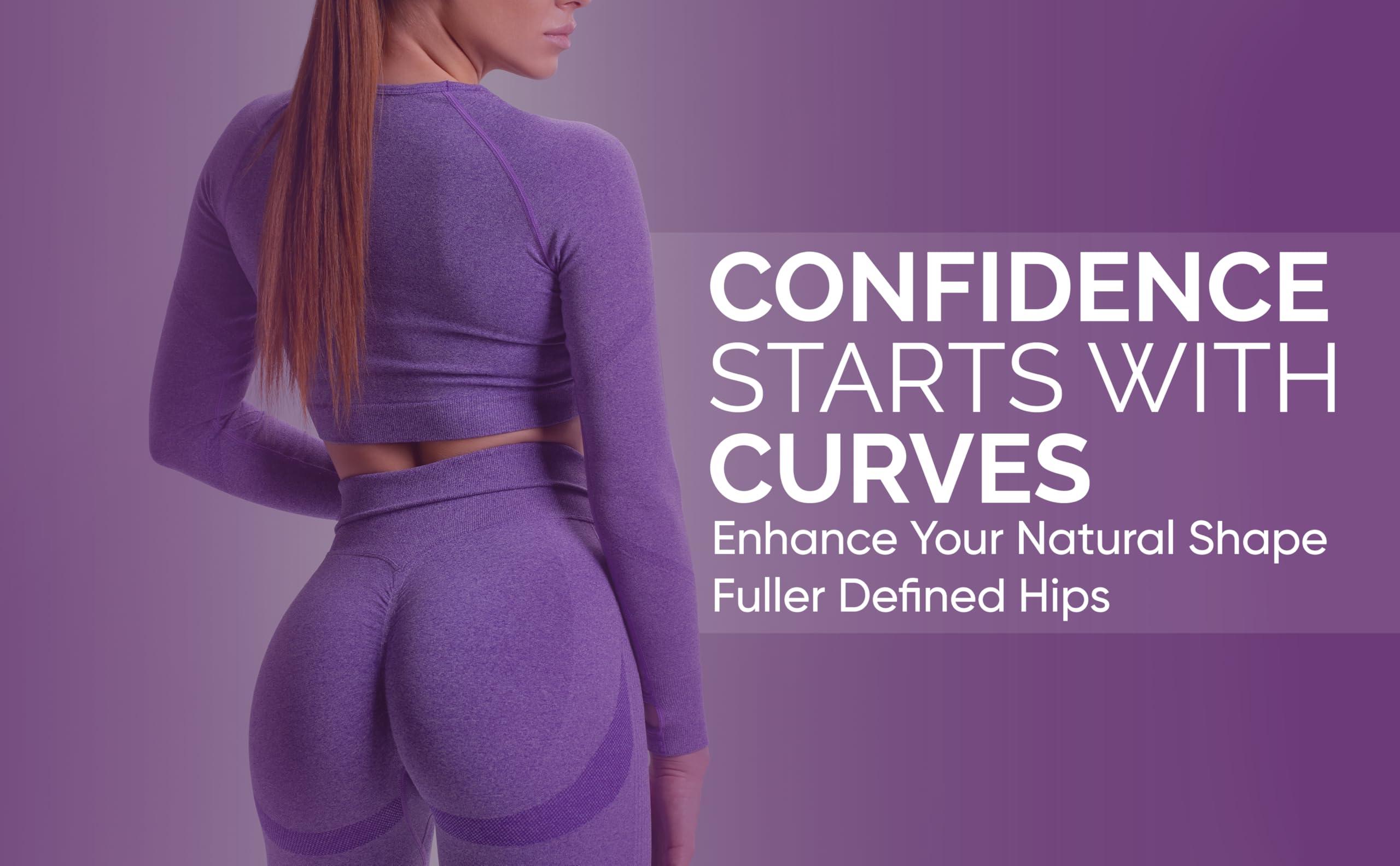 GRABMEONE Bum & Hip Enlargement Supplement - Natural Enhancer Supports Bigger, Toned, and Firm Bum - Bum & Hip Enhancement (60 Capsules)