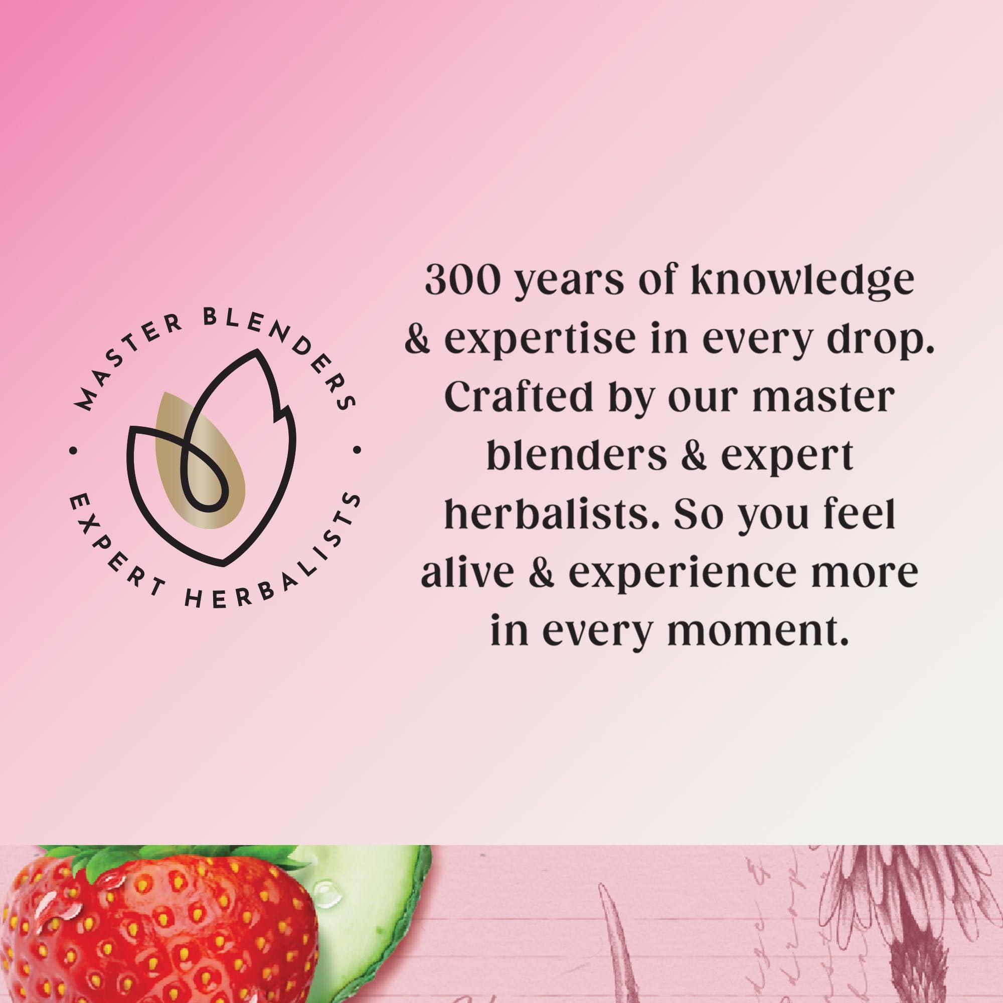 Twinings Twinings Superblends Glow Tea - Strawberry & Cucumber Green Tea with Aloe Vera & Biotin for Skincare & Hair Care, 88 Biodegradable Tea Bags (4x22) with 2 Sweet Dream Tea Bags