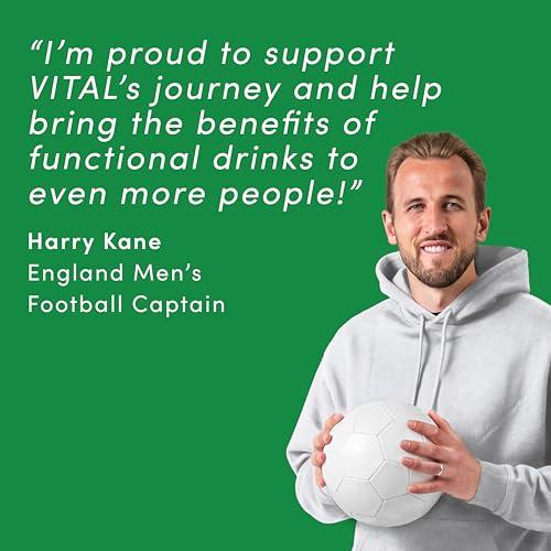 VITAL VITAL Gut Health Drink, Contains Billions of Live Cultures, Contains 100% of Vitamins C and D, Sugar Free, Zero Calories, Orange Flavoured Sparkling Water, Contains 12 x 330ml cans