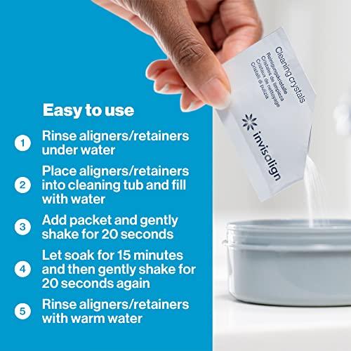 INVISALIGN INVISALIGN Cleaning System For Aligners And Retainers (With Tub) - 50 Week Supply