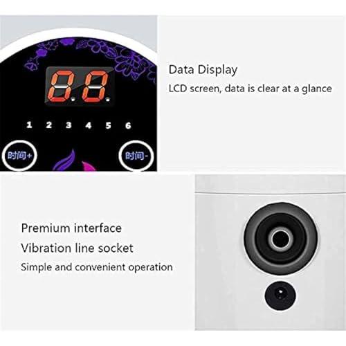 GNbow GNbow Breast Massager Cup, Electric Breast Augmentation Machine, Breast Care 360-Degree Full Package 6 Modes Adjustable, Home Breast Care Device, Chest Care Beauty Enlargement Machine