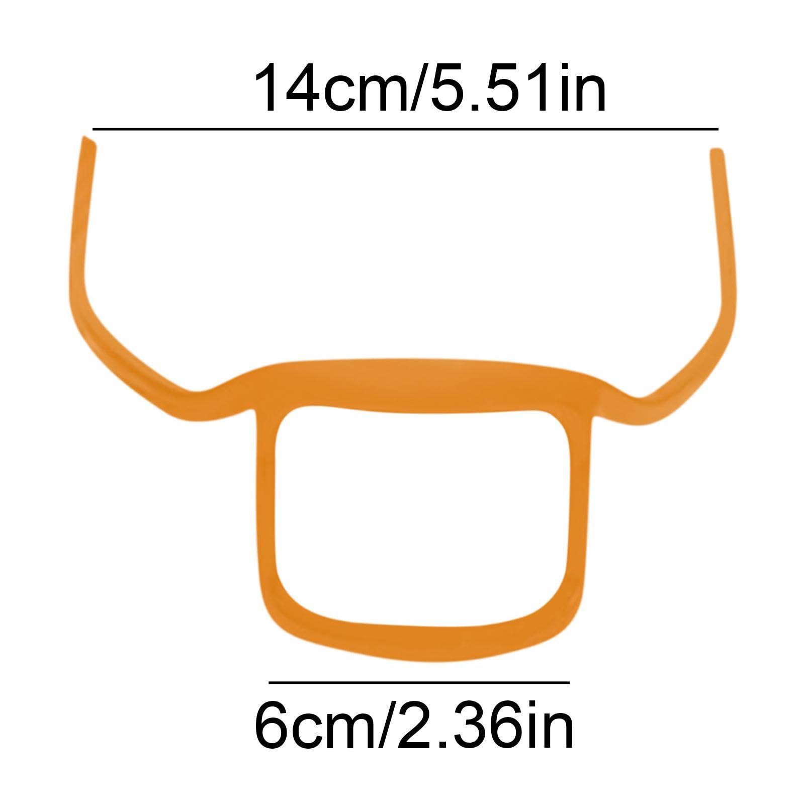 Generic Beard Trimmer Guide - Men\'s Beard Outline Stencil Shaper Trimmer - Multi-Beard Fit Beard Styling Tool for Goatee, French Beard, and Full Beard