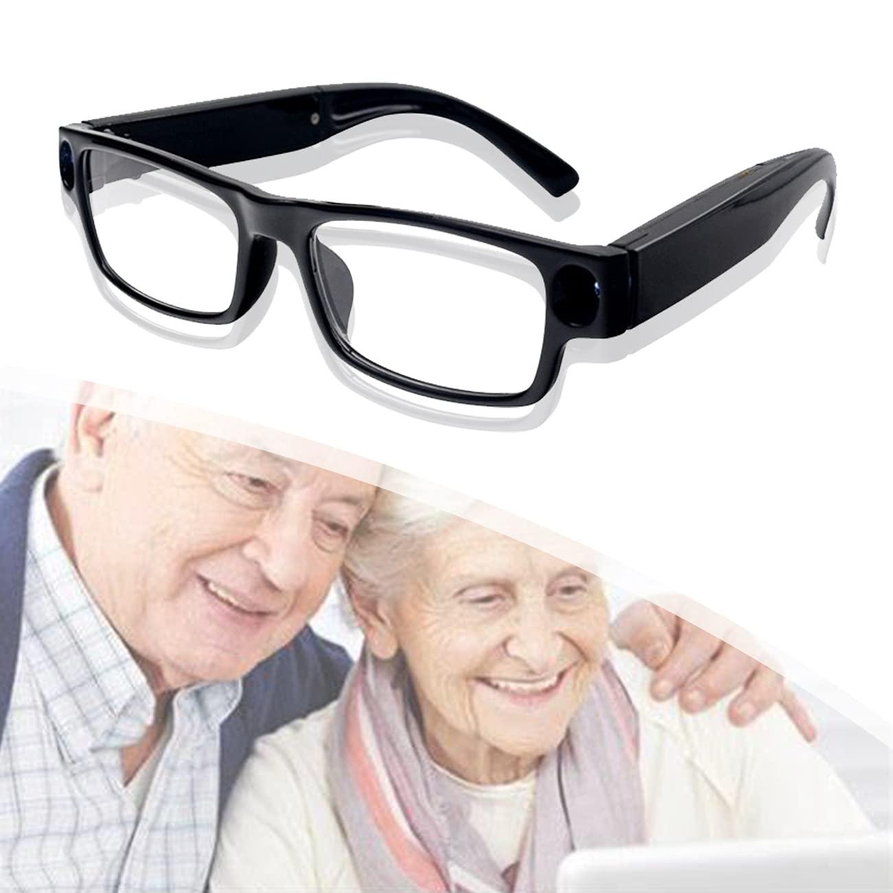 Lnobern ZhiLianZhao Reading Glasses with Led Light, Magnifying Eyeglasses with USB Charging, Not Easy to Break, Easy to Carry for Unisex Lighted Nighttime,Black,3.5