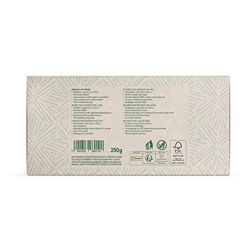 Amazon Aware Amazon Aware 4-Ply Facial Tissues Produced from 100% Recycled Paper, 1500 count (15 packs of 100 sheets)