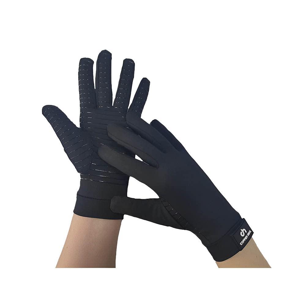 COPPER HEAL COPPER HEAL Arthritis Compression FULL Hand Gloves - Best Copper Glove for Rheumatoid Arthritis, Carpal Tunnel, RSI Osteoarthritis & Tendonitis Full Hand Fingers