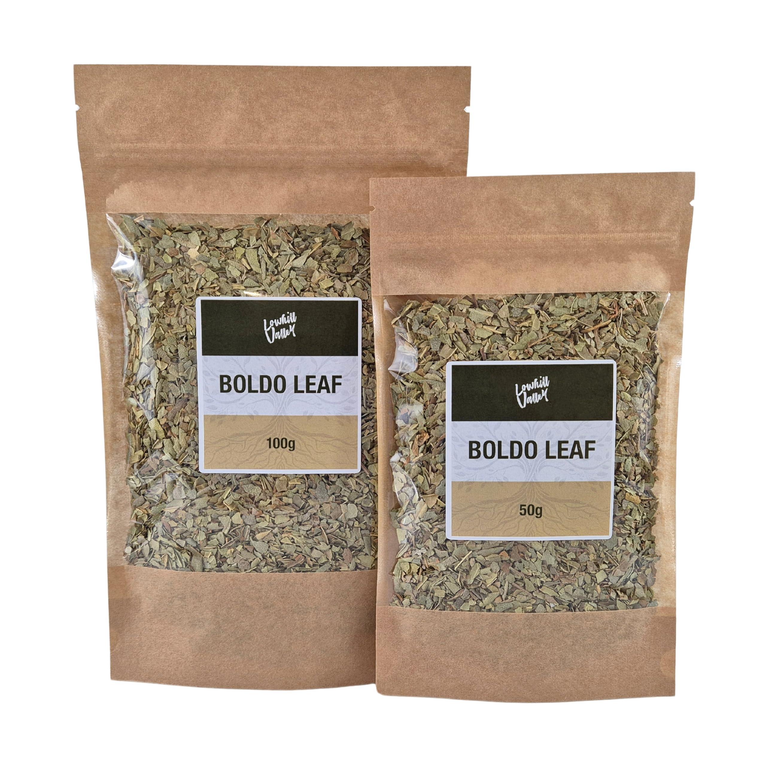 Lowhill Valley Lowhill Valley Boldo Leaf Herbal Tea Support Your Digestive Wellness Naturally 100% Pure Boldo Leaves Dried Herbal Tea Loose No Additives or Preservatives 100g