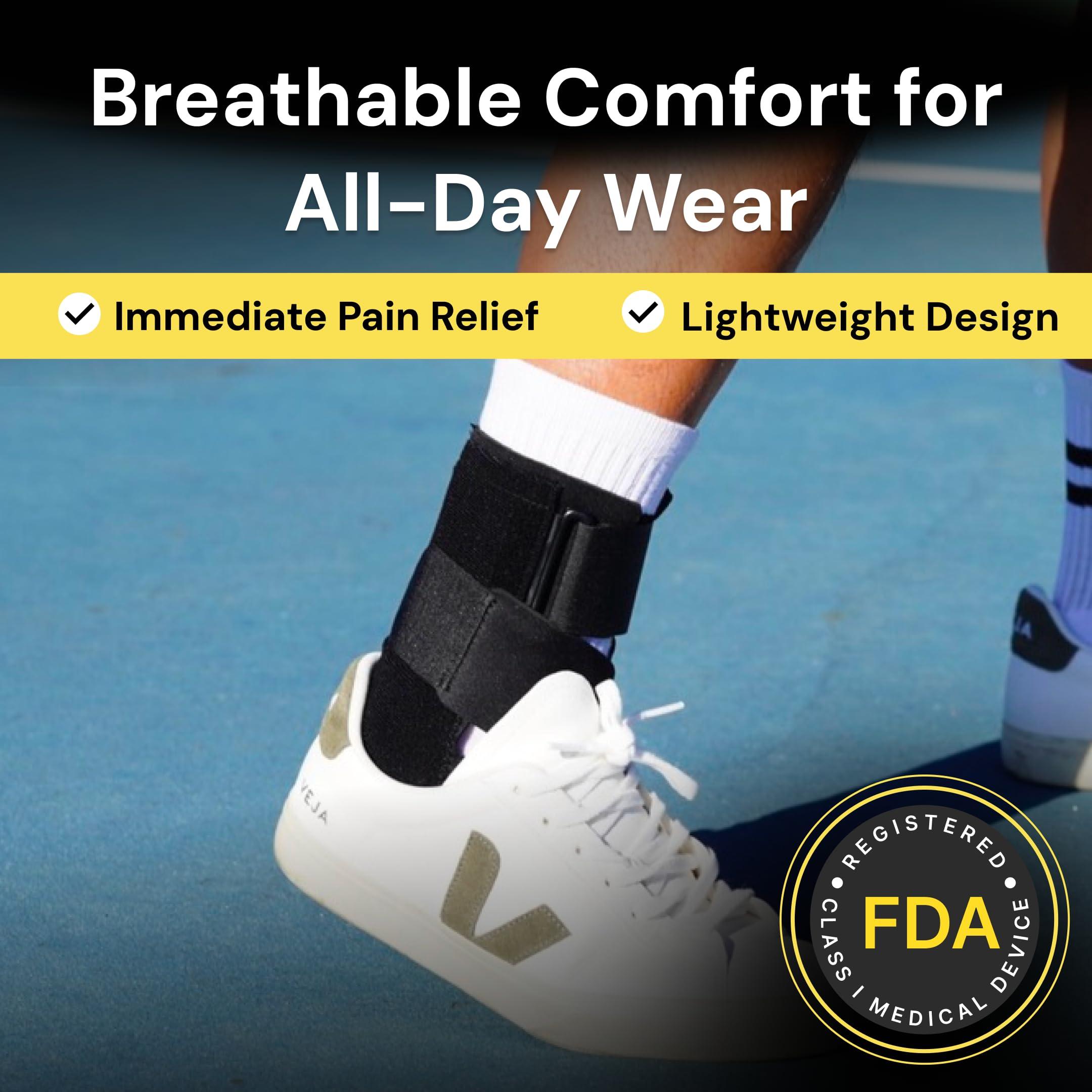 BraceUP BraceUP Ankle Brace - Relieve Pain, Enhance Stability for Foot Pain, Sprained Ankle, Achilles Tendonitis, Men and Women