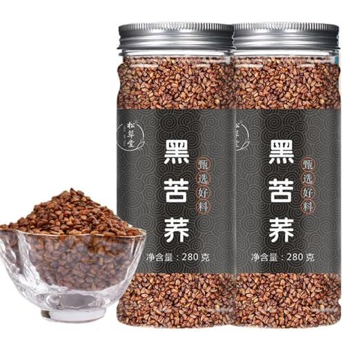 HQZMCTE Natural Premium Herbal Tea Black Buckwheat 280g Chinese Health 9.87oz Daliang Mountain Buckwheat Tea, Restaurant Tea