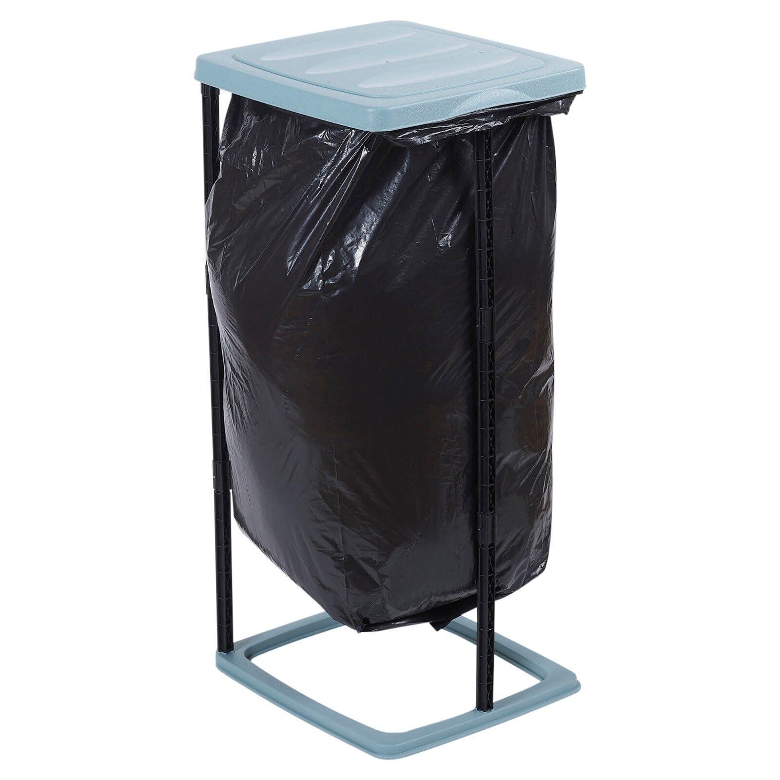 Koopman 60L Rubbish Bag Refuse Sack Bin Liner Waste Disposal Garbage Bag Stand Holder