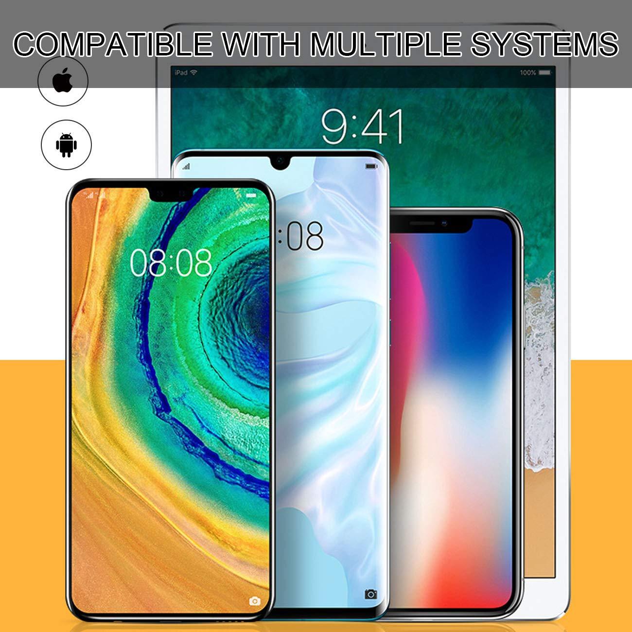 Lnobern ZhiLianZhao Intelligent Wireless Otoscope, Earwax Removal Kits with 3 Million High-precision Endoscope, Widely Compatible, Magnetic Charging Base for Daily Cleaning and Care,Red