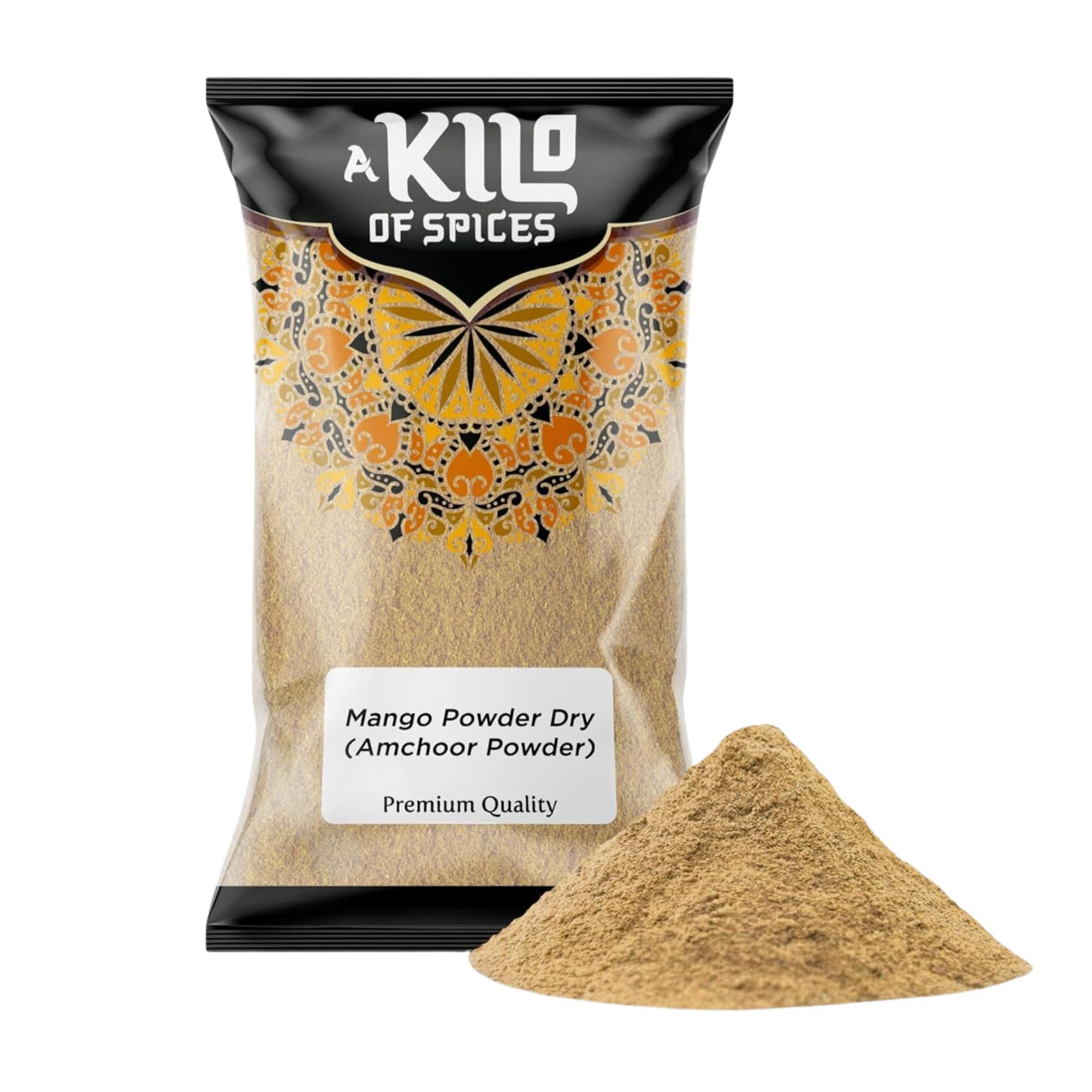 A Kilo of Spices Mango Ground Powder Dry (Amchur / Amchoor) (1kg)