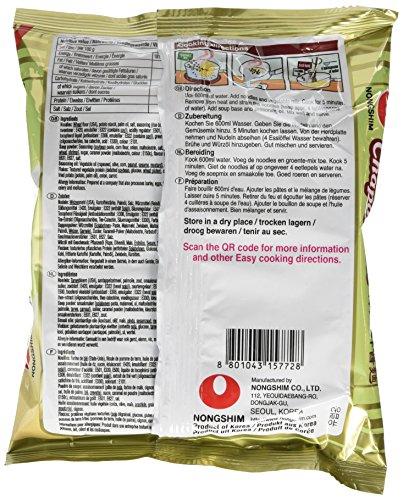 Nongshim NongShim Instant Chajangmyun Noodles, 140 g, Pack of 20
