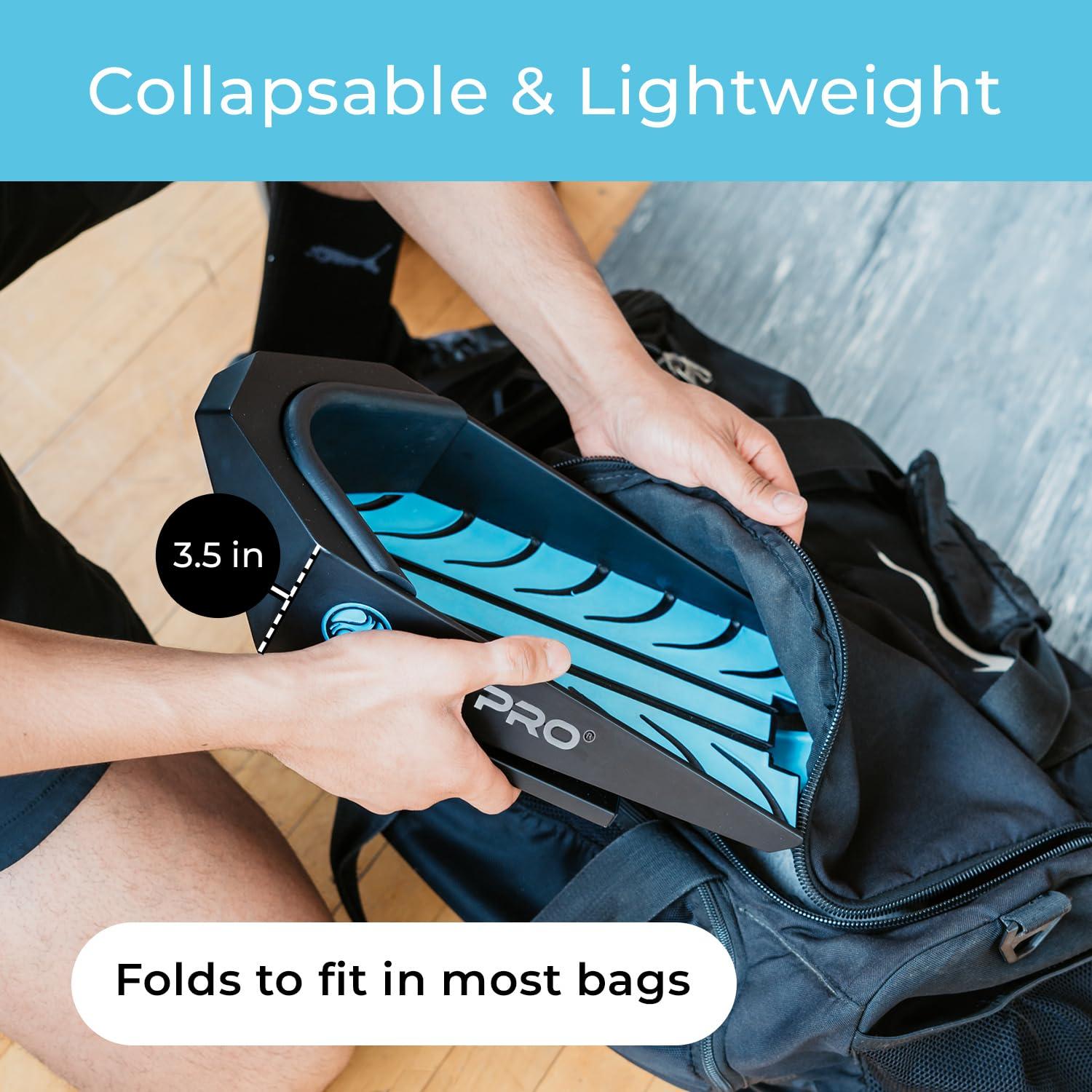 CALFPRO CalfPro Deep Calf Stretcher - Slant Board Stretching for Plantar Fasciitis & Achilles Tendonitis, Feet Mobility & Heel Pain Relief, Incline Wedge for Strained Ankle - Foot Rocker Stretch Replacement