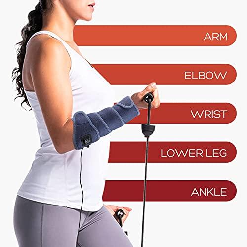 oiakus oiakus Extra Long Heating Pad Wrap for Pain Relief, Heating Strap Heated Pad for Wrist Arm Ankle Elbow and Leg, Sleeve Pad with 3 Heat Settings