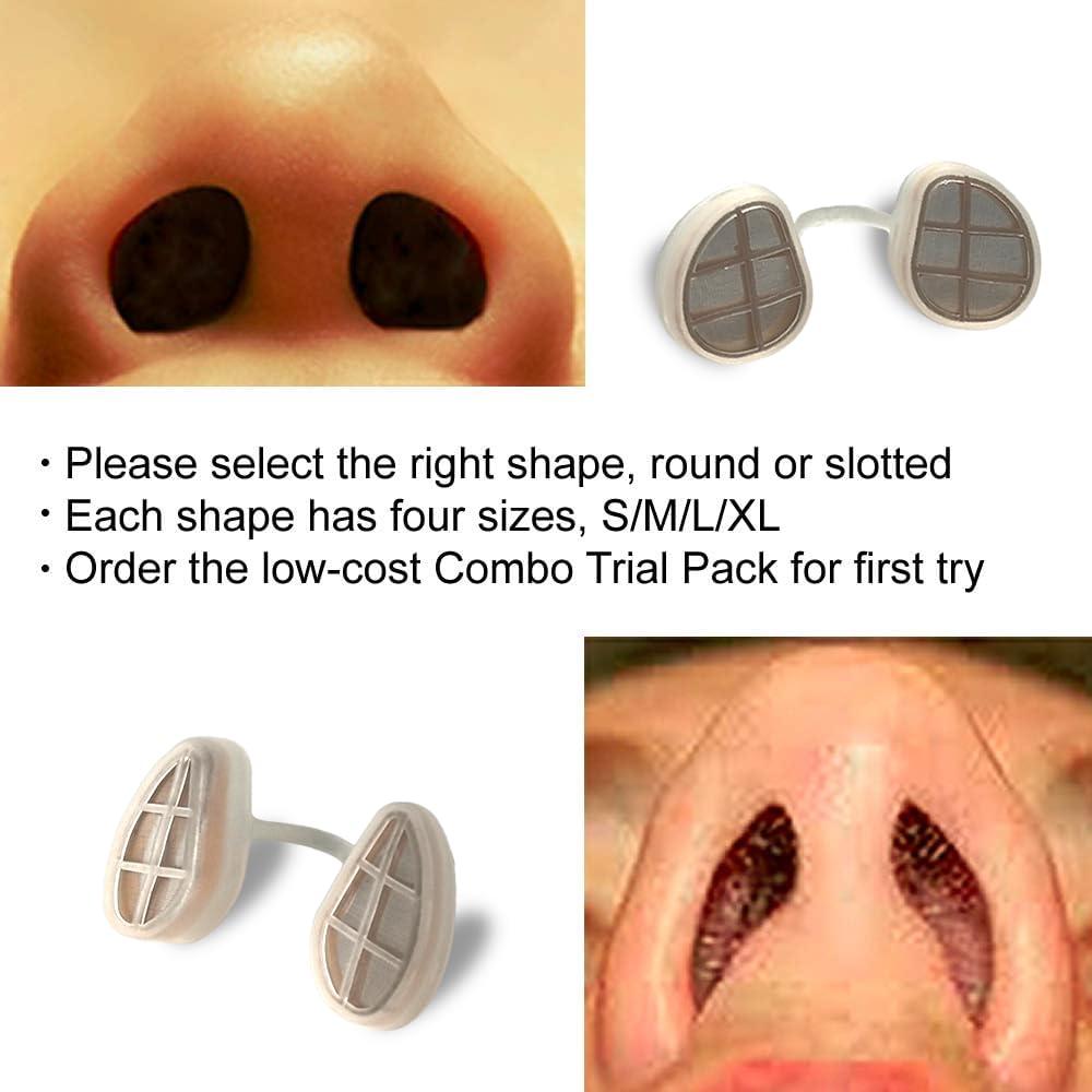 WoodyKnows WoodyKnows Ultra-Breathable Nasal Filters (Round, Combined Trial Pack, 4 Pack)