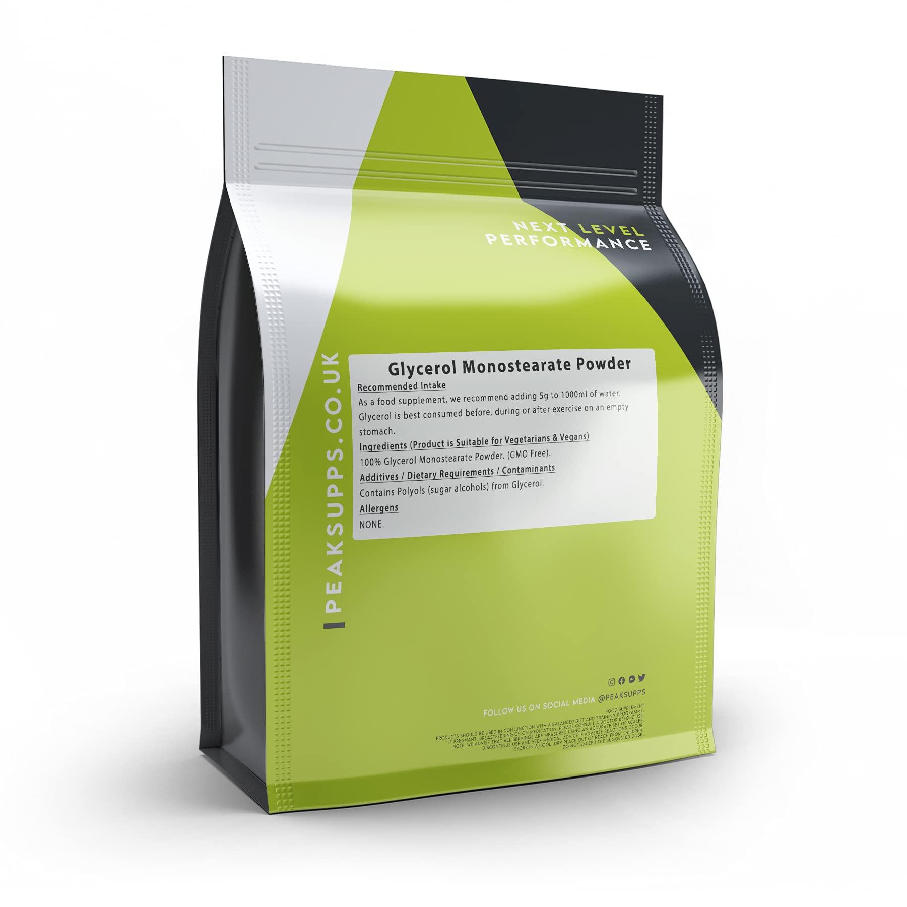 Peak Supps Glycerol Monostearate Powder 1Kg (GMS)