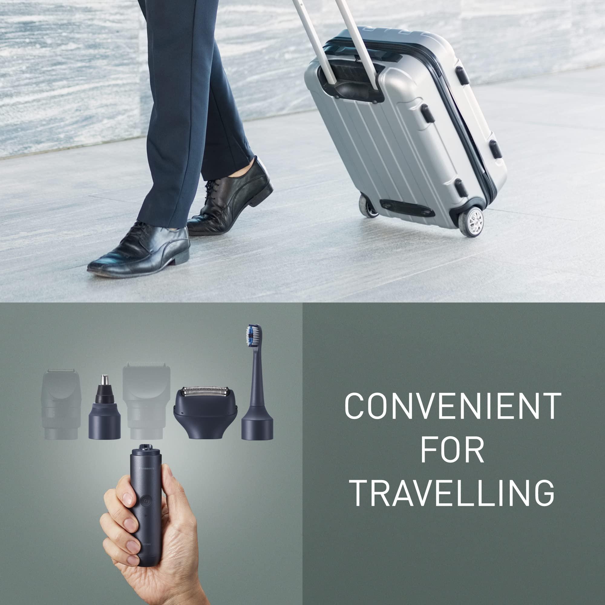 Panasonic Panasonic All in one MULTISHAPE,Wet & Dry Electric Beard,Hair and Body Trimmer for Men,3-Blade Shaver, Electric Toothbrush,Nose/Ear/Facial Trimmer,Rechargeable Li-ion body,Modular Personal Care System