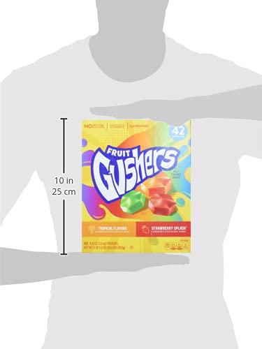 Gushers Betty Crocker Fruit Gushers Snacks, 42 Count, 952 g