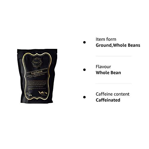 Shangri-La Coffee Shangri-La Coffee - Wild Kopi Luwak Coffee Whole Beans - Sustainably Sourced (from Indonesia) - 5 Kilograms