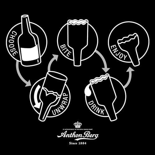 Anthon Berg Anthon Berg - Chocolate Liqueurs - Famous Liqueur Brands - 12 bottles 187g - With a Delicious Liquid Filling