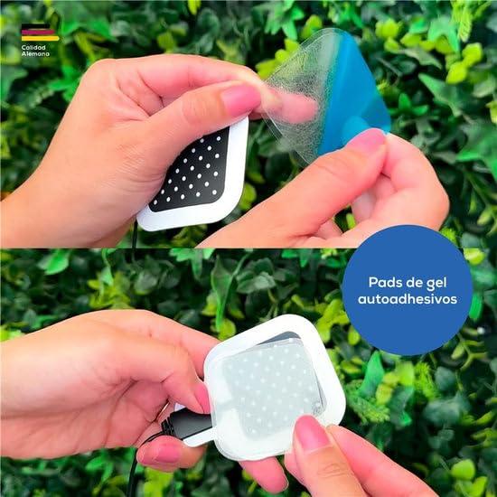 Beurer Beurer EM59 Electrode Replacement Set, Suitable for the Beurer EM59 Digital TENS/EMS Device with Heat, Pack of 8 45x45 mm Gel Pads