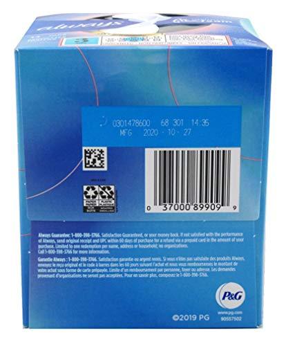 Always Always Pads Size 3 Infinity with Flex Foam 14 Count X-Heavy Flow (2 Sets)