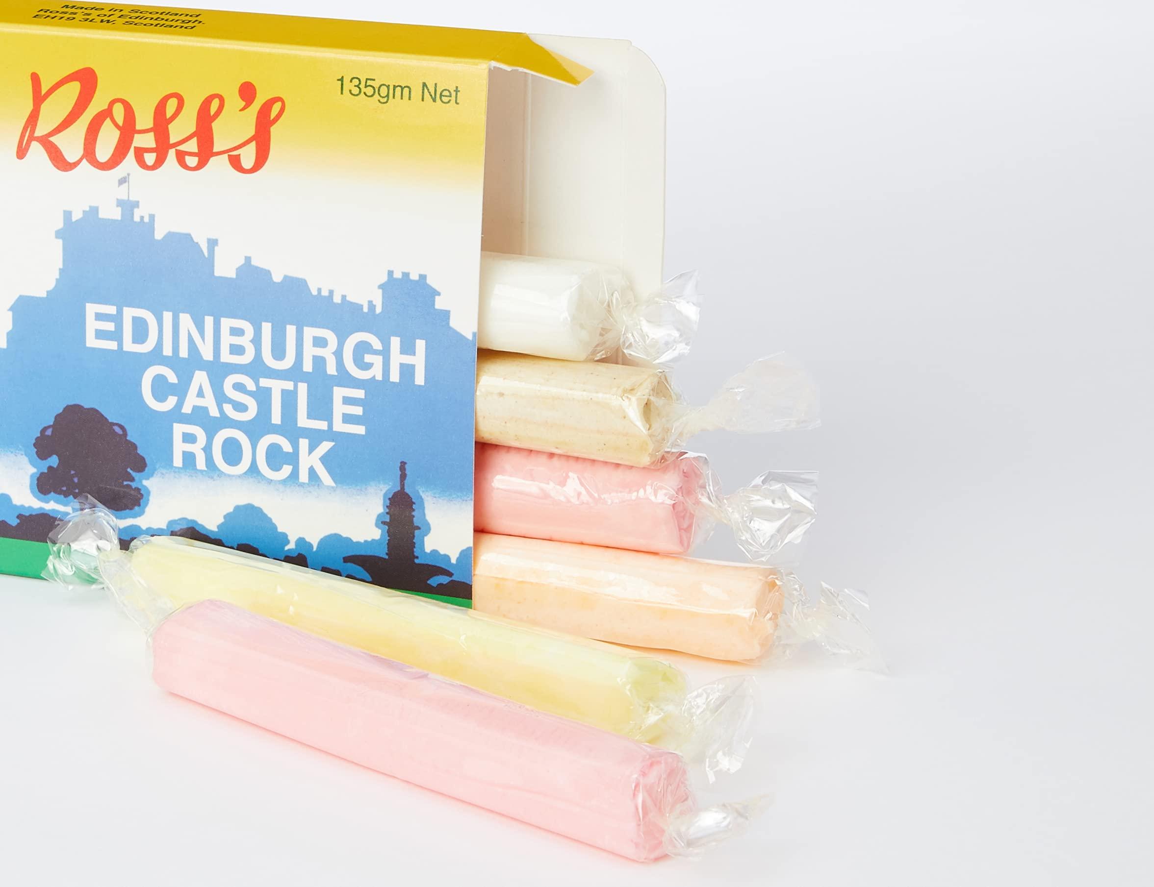 Ross's of Edinburgh Edinburgh Castle Rock Ross's of Edinburgh Edinburgh Castle Rock 6 Stick Castle Rock Gift Box, 135g