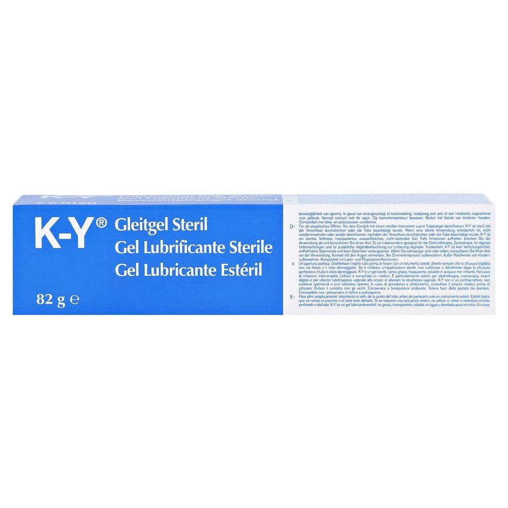 Johnson & Johnson TWELVE PACK of K-Y Gel Lubricating Sterile Jelly 82g by K-Y